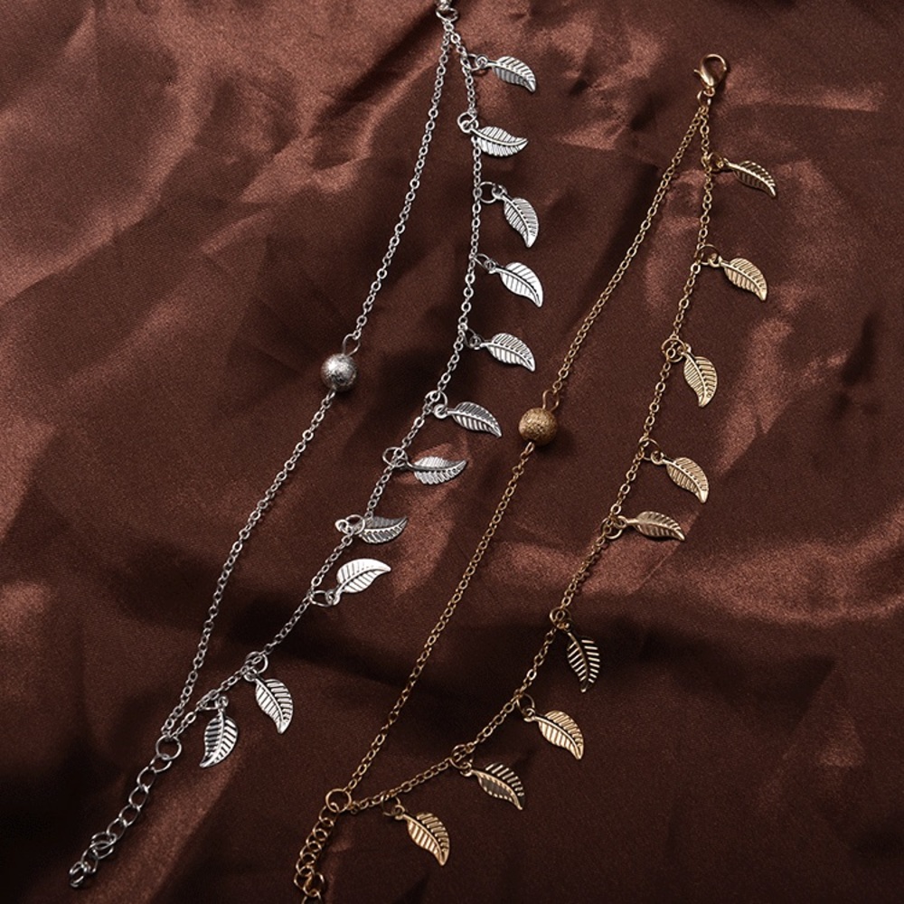🔸2 for $15🔸Gold Tone Anklet Bracelet - Picture 4 of 4